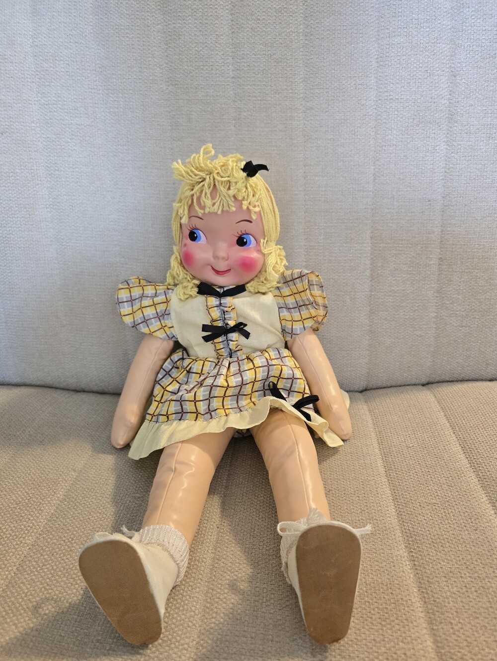 Vintage Rubber Face Doll